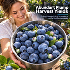 🫐 Blueberry Seeds: Perfect for beginners—grow fresh blueberries right on your balcony! Up to a 99% survival rate! 🌸